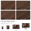 CUCRAF Brown Blackout Curtains 52X84 Pack Of 2 Thermal Insulated