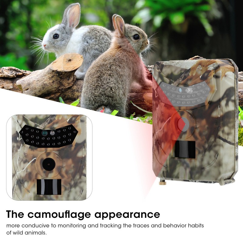 Outdoor Night Viewing Video Camera Hunting 12MP Wildlife Tracking Device