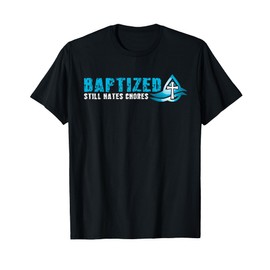 Christian Baptism Gift for Boys Funny Faith Cross Design T-Shirt