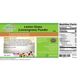 Lemon Grass (Lemongrass) Powder (4 oz, ZIN: 527077)