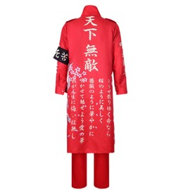 [COSSA] Halloween Invincible Costume Cosplay [Robe + Armband] 2-Piece Set of 2 Cosplay, Christmas Special Outfit, Cosplay Costume, Costume for Performance, Christmas, Unisex (Red, XXL)