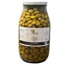 Joud, Premium Green Olives, Lebanese, 6.6 lb