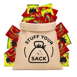 Sour Candy Variety Pack – 100+ Count Bulk Sour Candy Care Package – 3 lb Easter Gift Box of Tangy, Bite‑Sized Treats by Stuff Your Sack