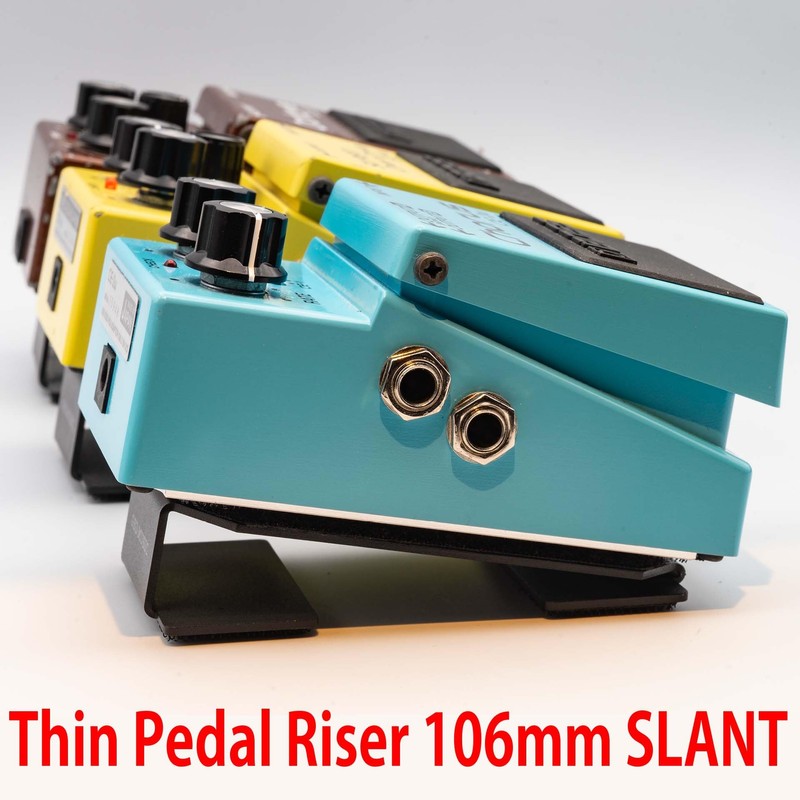 Thin Pedal Riser [4.2 inch (106 mm) SLANT] Pedal Riser