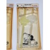 Danara 2 Peanuts Snoopy & Woodstock Vintage Characters Plactic Figural