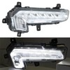 munirater 2-Pack Bumper Front Fog Lights Daytime Running Lights Left