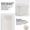 DOERDO 2Pcs Ceramic Sugar Packet Holder Tea Bag Bowl Storage