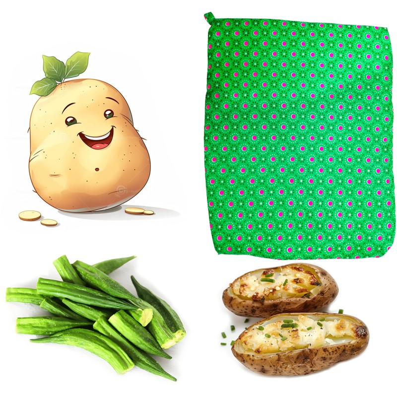 Microwave Potato Bag 2 Pack Baked Potato Express Microwave Bag