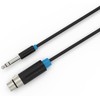 VENTION 6.5mm Male to XLR Female Audio Cable Black (10m)