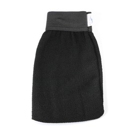 TOVINANNA 2pcs Exfoliating Gloves Shower Gloves Bathing Shower Glove Exfoliating Bath Mitt Exfoliator Glove Body Exfoliator Bathing Glove Body Dead Skin Remover Scrub Gloves Body Towel Black