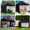 Yoojahow Canopy Replacement Top 10x10 ft Pop up Tent Cover