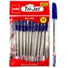 Cello Tri-Jet Ballpoint Pens Extra Grip Medium Point Biros (1.0