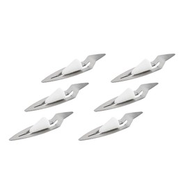 APS 65070 Mini Fire Tongs Set, 6 Mini Sugar Tongs for Feuerzangenpunch, Stainless Steel, 50 Mini Sugar Hats