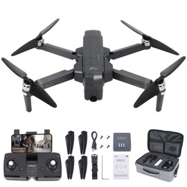 ZUOLYM Drone with Camera, 2.7K HD FPV Camera, Foldable Drone with GPS Intelligent Following, Brushless Motor, Smart Return to Home, Waypoint Fly, Optical Flow Positioning, 26 Mins Flight Time, Drone for Kids and Beginner, FAA Remote ID Compliant