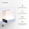 ASD 4 Light 24 Inch LED Bathroom Vanity Light -