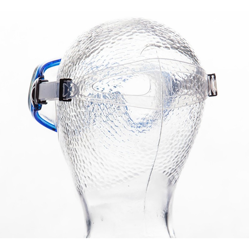 Aquatic Galeo Tauchermaske Schnorchelmaske Taucherbrille Tauchsport, Modell:Galeo/blau