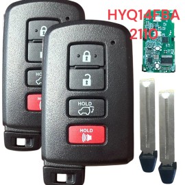 KEYXPRESS 2 For 2014-2018  Toyota Highlander Smart Key Remote Fob 89904-0E121,89904-0E120