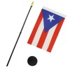 AZ FLAG Puerto Rico Table Flag 4'' x 6'' -