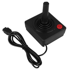 MAGT Game Joystick for Atari 2600, Retro Classic 3D Analogue Joystick Controller, Game Control, Gaming Joystick