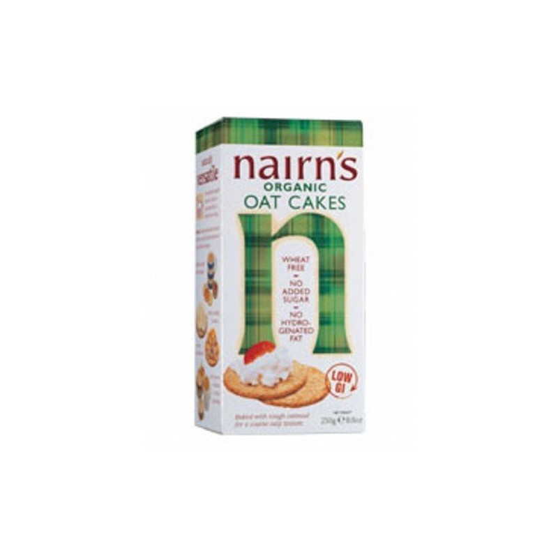 (4 PACK) - Nairns - Organic Oat Cakes | 250g
