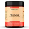 Pre Workout con L Carnitina  Guarana  Te verde  Cayena. 200 capsulas [6 meses]. VitalBotanics. Suplemento Multivitamnico para Deportistas             