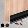 Guardapolvo y Protector para Puerta con cepillo,Tira de Sellado de