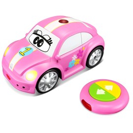 Bburago bburago Maisto France – Radio-controlled Vehicle Baby Ladybird RC My 1st Version, 92003r, Pink