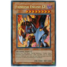 Yu-Gi-Oh! - Fiendish Engine Omega (TDGS-EN095) - The Duelist Genesis - 1st Edition - Secret Rare