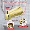 Enhon 1 Pack Slip on Tub Spout with Diverter Polished