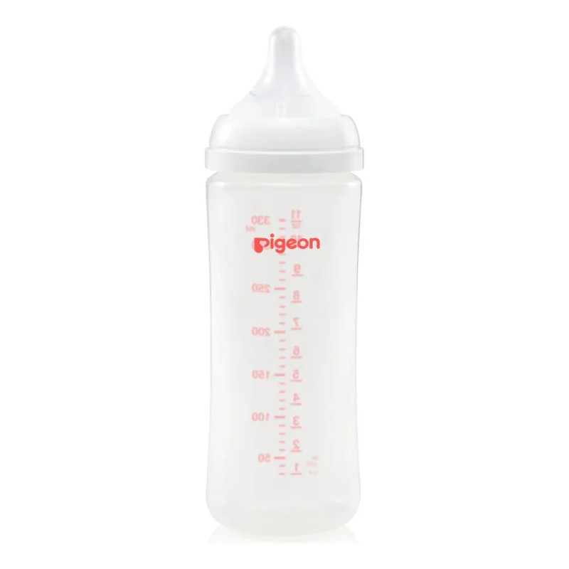 Biberón Softouch Pigeon Pp 330 Ml Color Blanco