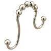 Moen SR2201NL Shower Curtain Ring, Pack of 12, Polished Nickel