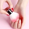 Nail Brush Nail Dust Nail Supplies Pink 1pc Standalone Compact