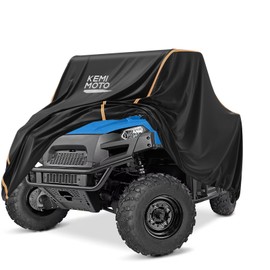 KEMIMOTO UTV Cover, All-Weather Protection UTV Cover Two Seater Compatible with Polaris Ranger 570 500 CFMOTO Zforce 800 2-3 Seaters 118" x 69" x 58"