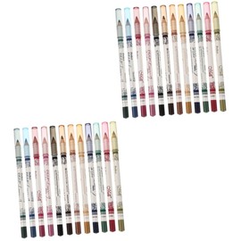 Beavorty 2pcs Colors Glitter Eyeliner Pencil Eyes Lips Brows Easy Application for Parties and Makeup Artistry