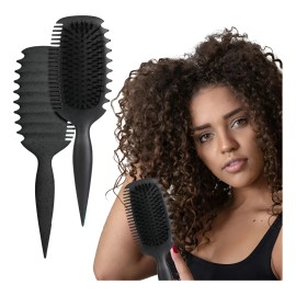 Cepillo Para Cabello Rebote Rizado Peine De Define Styling                                                                                            