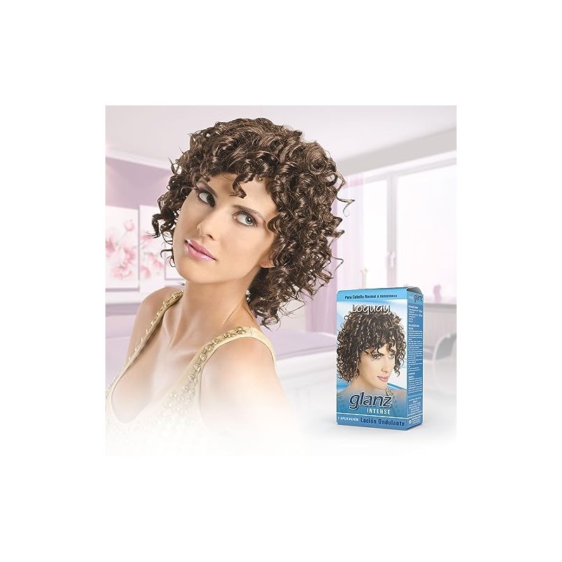 Loción Ondulante Rizos Permanentes Glanz Intense Loquay
