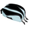 Pepe Jeans Aris Colorful Triple Pencil Case, Blue, 22 x