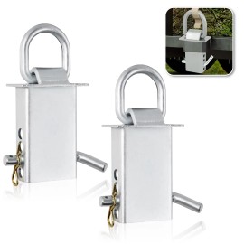 Heavy Duty Trailer Stake Pocket D Ring with Added Security Bolt Nut Adjustable Stake Pocket Tie DownModel Number: PL127-ZN-2