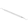 Remos Foot Care Instrument Corner Lifter Stainless Steel [Straight Tip]