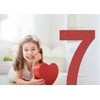 17 inch large wooden numbers, wood number, blank wooden number,