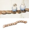 Wooden Hamster Ladder Bridge Wooden Hamster Climbing Toy to Play