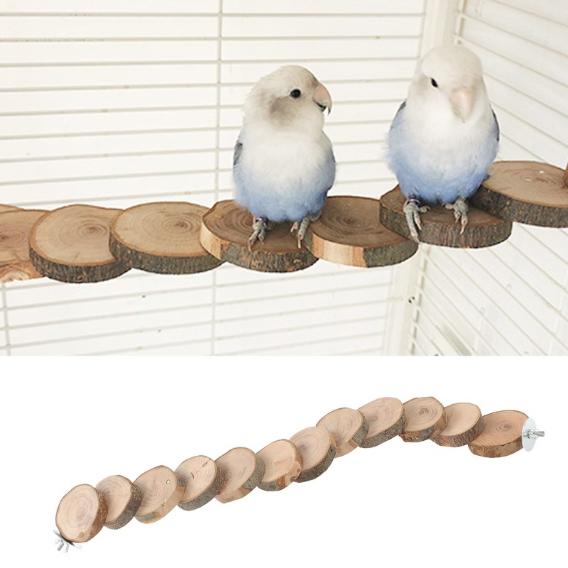 Wooden Hamster Ladder Bridge Wooden Hamster Climbing Toy to Play