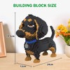 AERBRI Micro Building Blocks Puzzle Dachshund, Micro Building Blocks Puzzle,