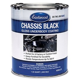 Eastwood Chassis Black High Gloss Quarts Resists Corrosion Chips and Scratches