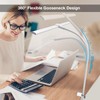 Hensam LED Desk Lamp with Clamp, Double Head Desk Light