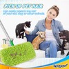KEEPOW Reusable Microfiber Mop Pads Compatible with Swiffer Sweeper Mop,