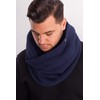 Manufaktur13 Knit Loop - Tube Scarf, Knitted Loop with Waffle