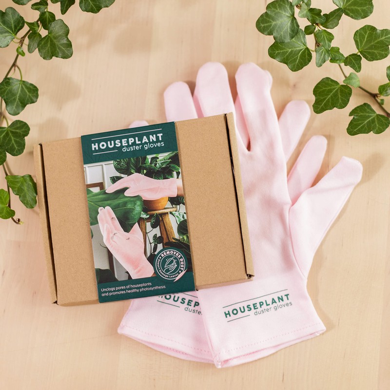 Bubblegum Stuff - Houseplant Duster Gloves - Plant Cleaning Supplies
