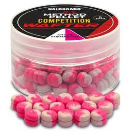 Haldorado 4S Method Pellet Competition Carp Fishing Wafter, 5 mm, Chili & Garlic Flavour