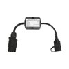 Trailer Connector European 7 Pin to American 4 Pin Taillight